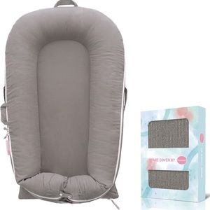 Pucmaoci Corduroy Gray Baby Lounger Spare Cover for Dockatot Deluxe +